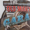 The Old Man's Garage - Don't Touch My Stuff Embossed Metal Sign